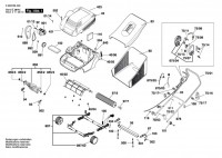 Bosch 3 600 H89 A01 ASM 32 Lawnmower Spare Parts